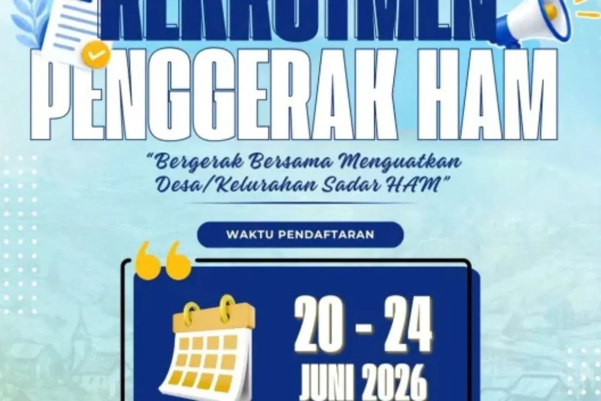 Kementerian HAM Seleksi Calon Penggerak HAM di 20 Provinsi