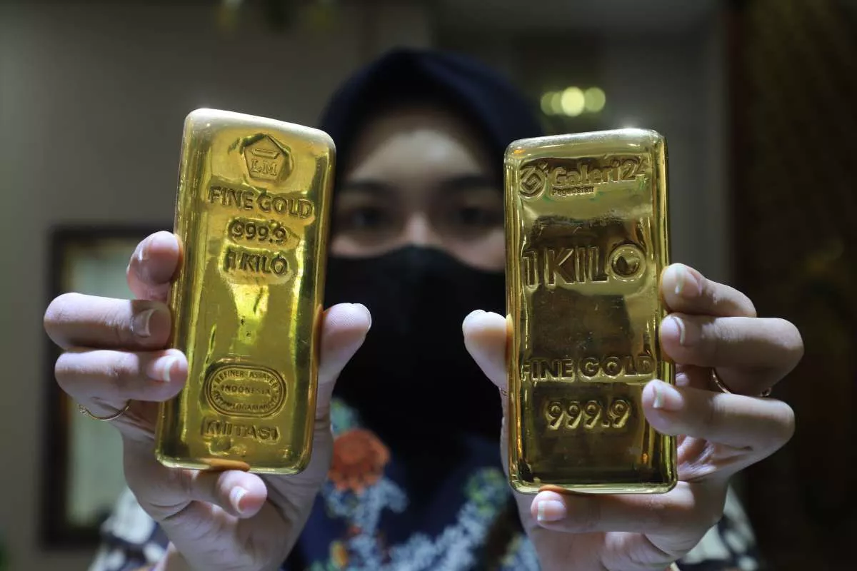 Harga Emas Antam Stagnan pada Perdagangan Jumat 22 Mei 2026