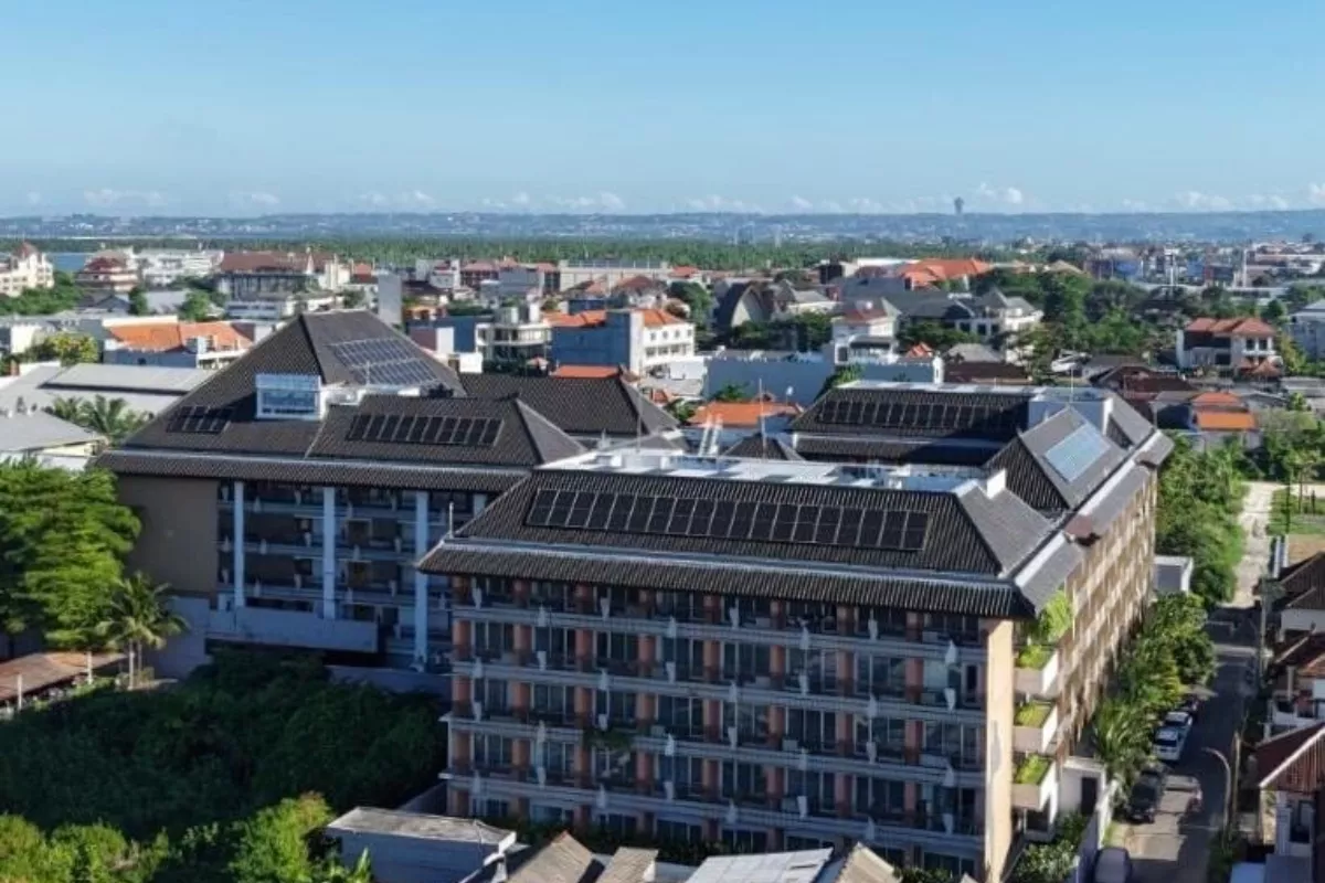 Mitigasi Risiko Energi, Resor Premium Bali Adopsi PLTS Atap