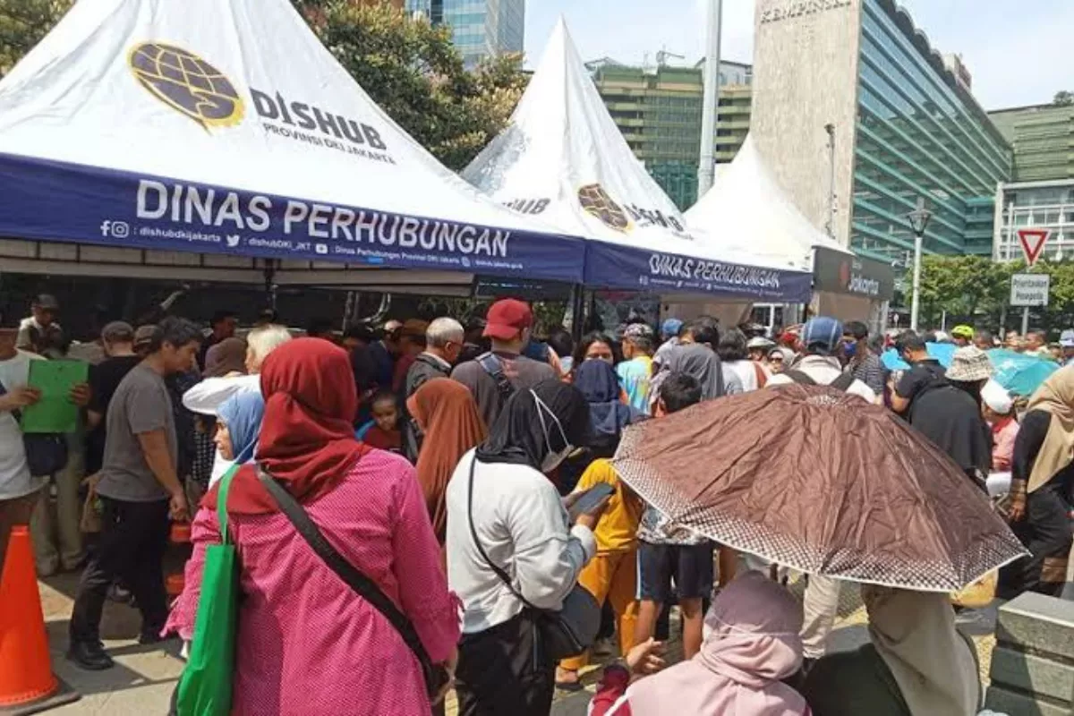 Pendaftaran Kartu Gratis Transjakarta Buka di 2 Lokasi CFD Hari Ini