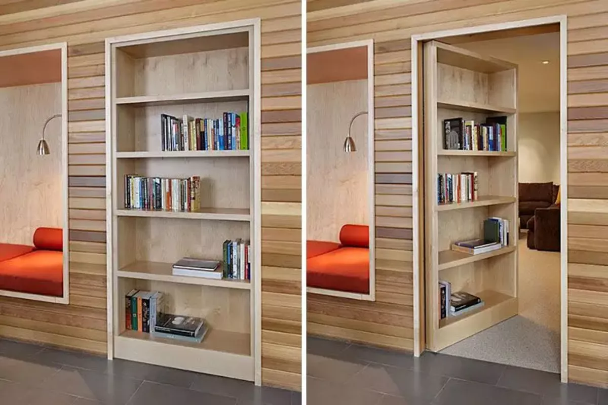 Tips Membuat Hidden Bookshelf Safe Unik dan Aman di Rak Buku