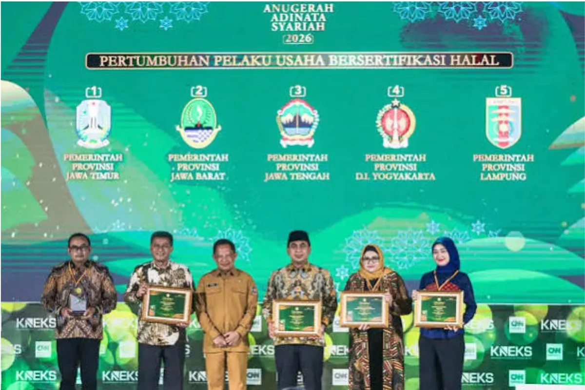 Adinata Syariah 2026: Jateng Raih 6 Penghargaan, Bidik Industri Halal