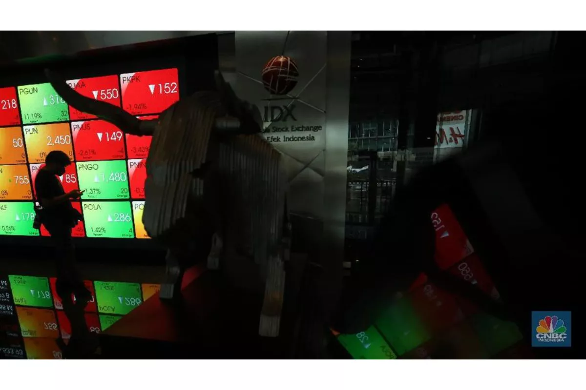 IHSG Sesi 1 Melemah Tajam 3%, Sektor Infrastruktur Jadi Pemberat