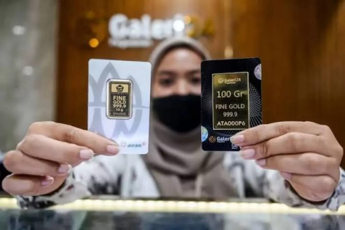 Harga Emas Antam, UBS, & Galeri 24 di Pegadaian 8 Agustus Turun