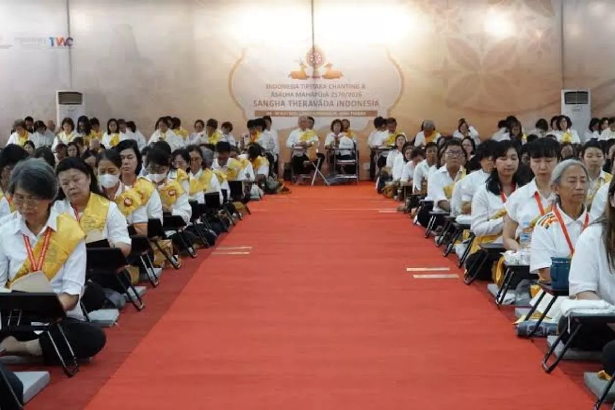 Ribuan Umat Buddha Hadiri Indonesia Tipitaka Chanting 2026