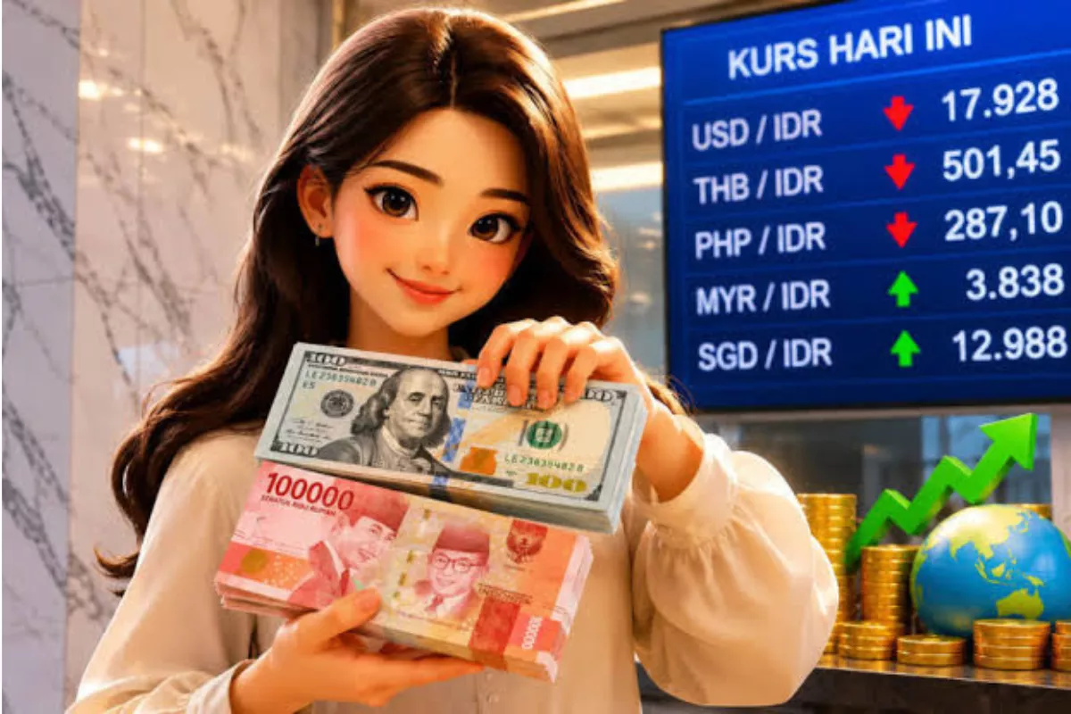 Rupiah Sore Ini Melemah ke Rp17.995, Dekati Level Rp18.000