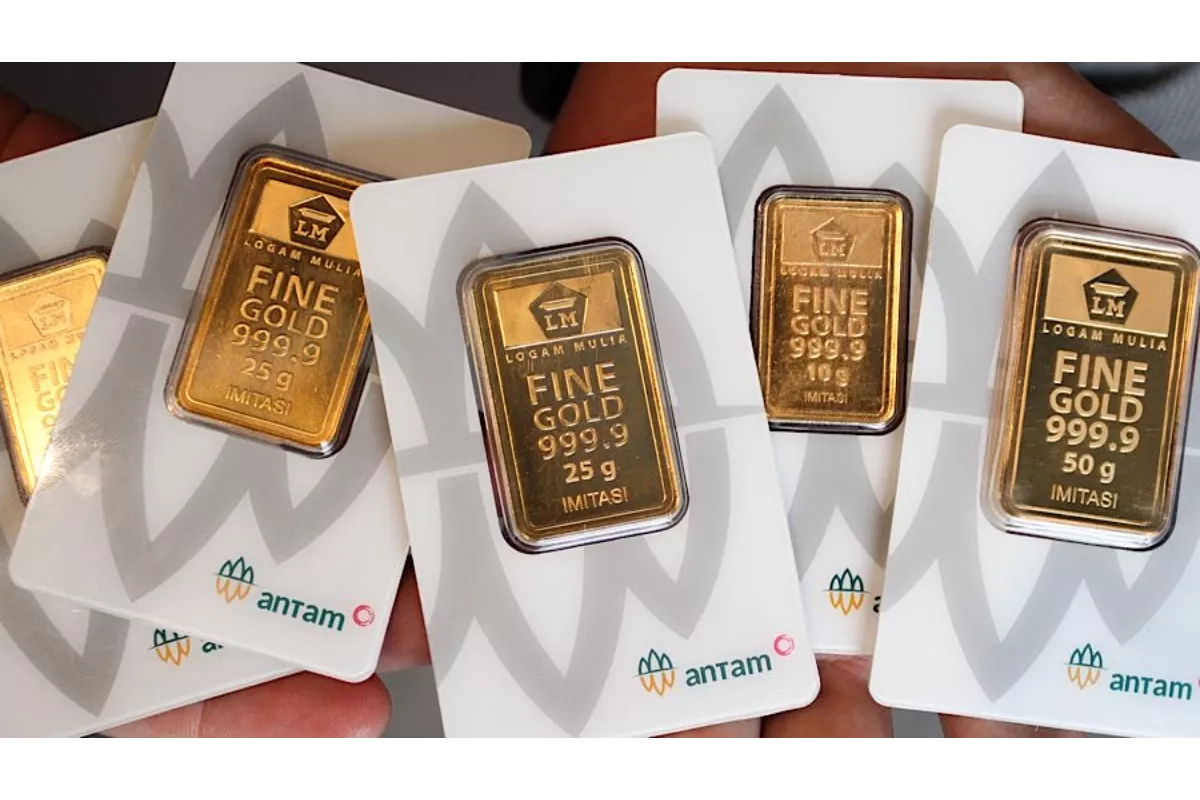 Banderol Emas Antam 1 Kg Turun 5.000 Menjadi 1.321.000.000 Rupiah 2026
