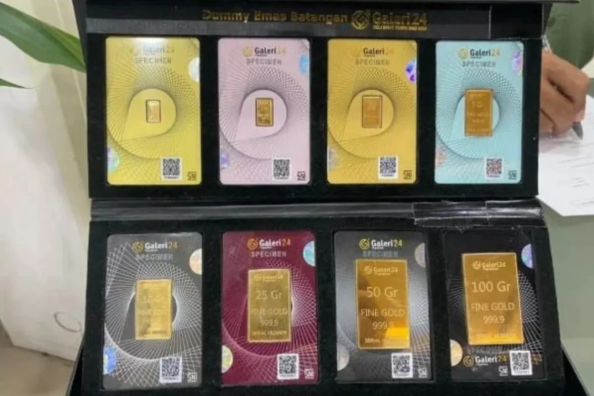 Harga Emas Pegadaian 4 Juni 2026 Antam Stabil UBS Galeri 24 Turun