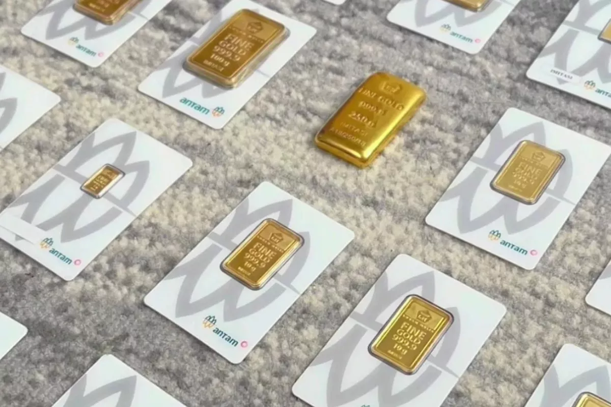 Harga Emas Antam Hari Ini 23 Juni 2026 Stagnan Rp2.668.000 per Gram