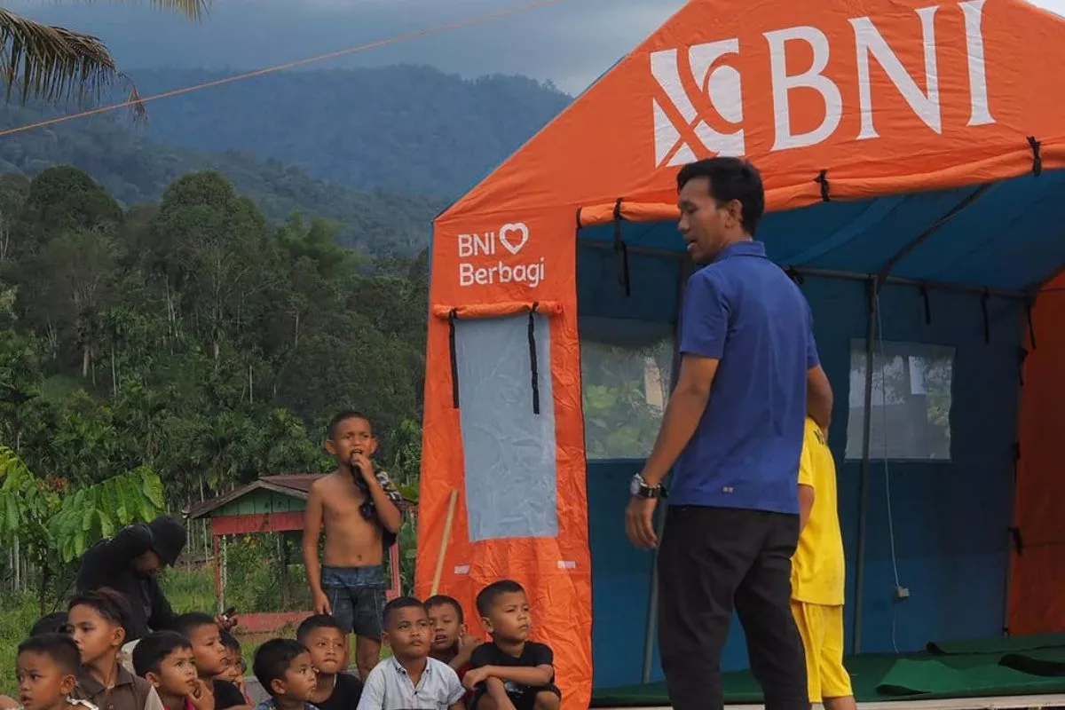 Posko BNI Berbagi Buka Layanan Kesehatan bagi Korban Bencana di NTT
