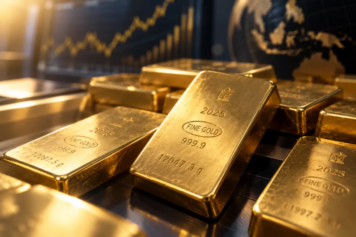 Laporan Pekerjaan AS Tekan Harga Emas Dunia Merosot 1,1 Persen Seminggu