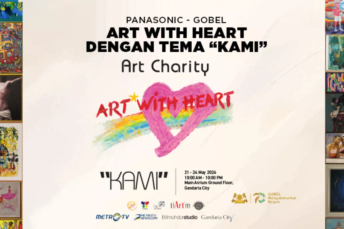 ART with HEART Panasonic Gobel Buka Peluang Bisnis Seniman Difabel