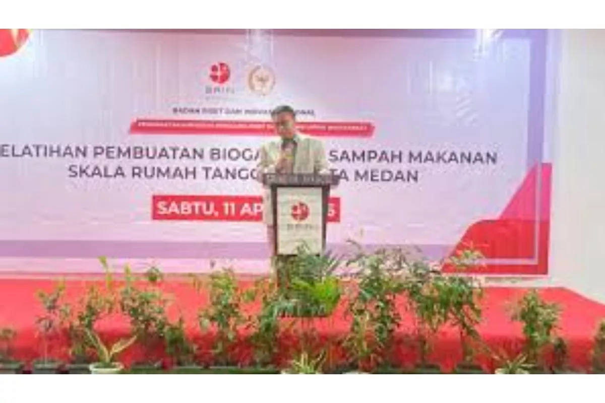 Sofyan Tan Dorong Biogas dari Sampah Makanan di Medan April 2026