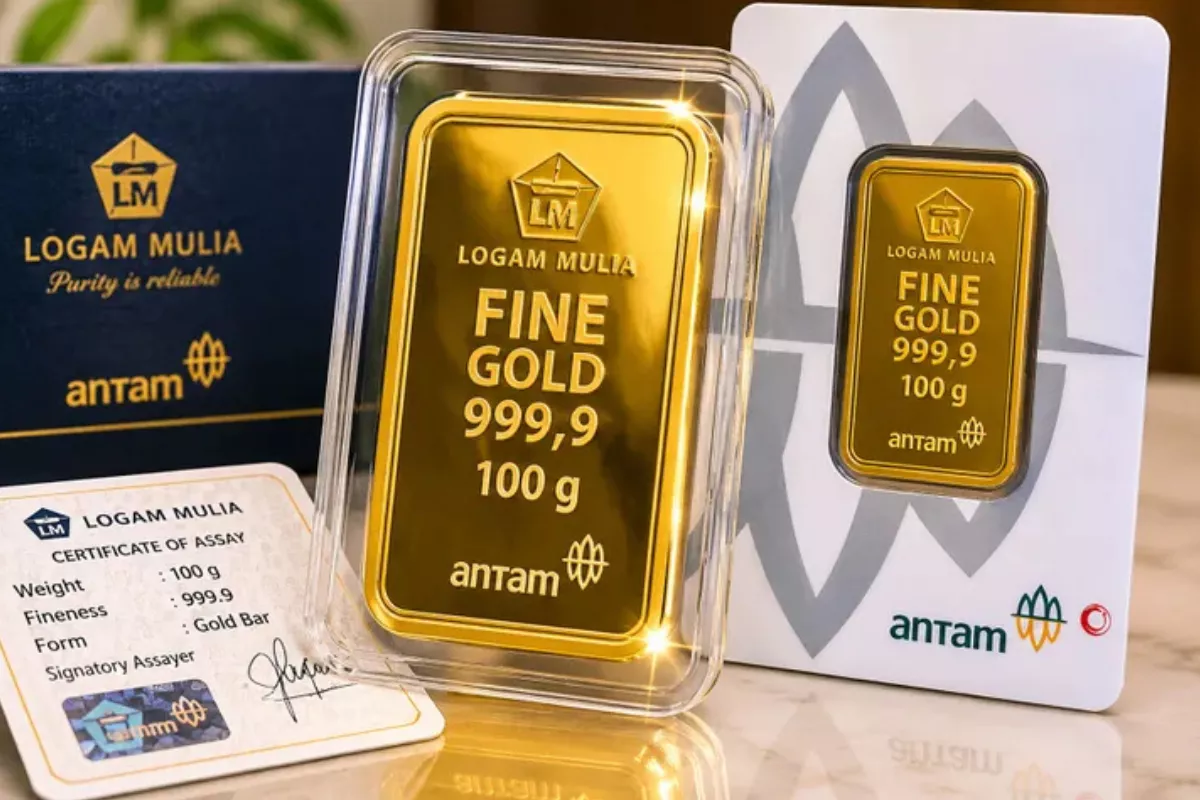 Harga Emas Antam Turun ke Rp2.630.000 per Gram per Selasa 30 Juni 2026