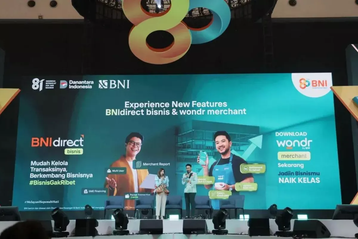 BNI Rilis BNIdirect Bisnis dan Wondr Merchant di WondrX