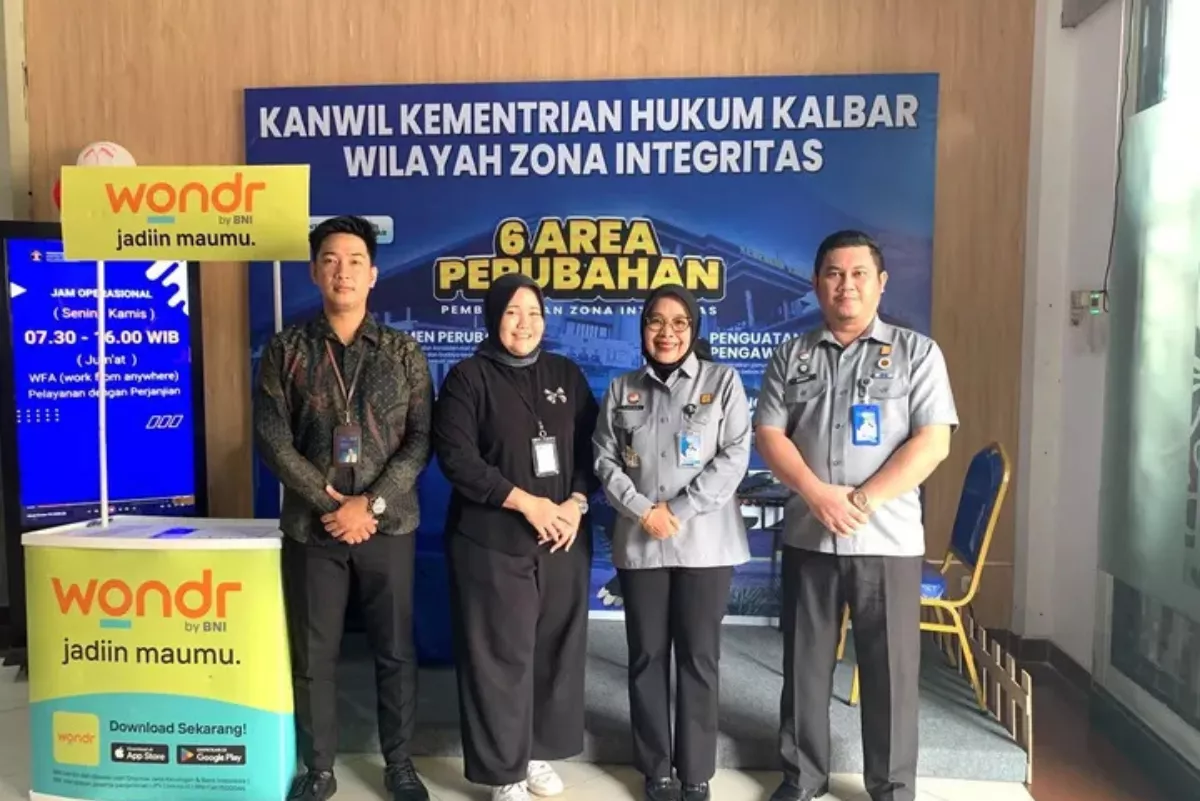 DJKI dan BNI Dukung Pencatatan Hak Cipta Gratis di Kalbar