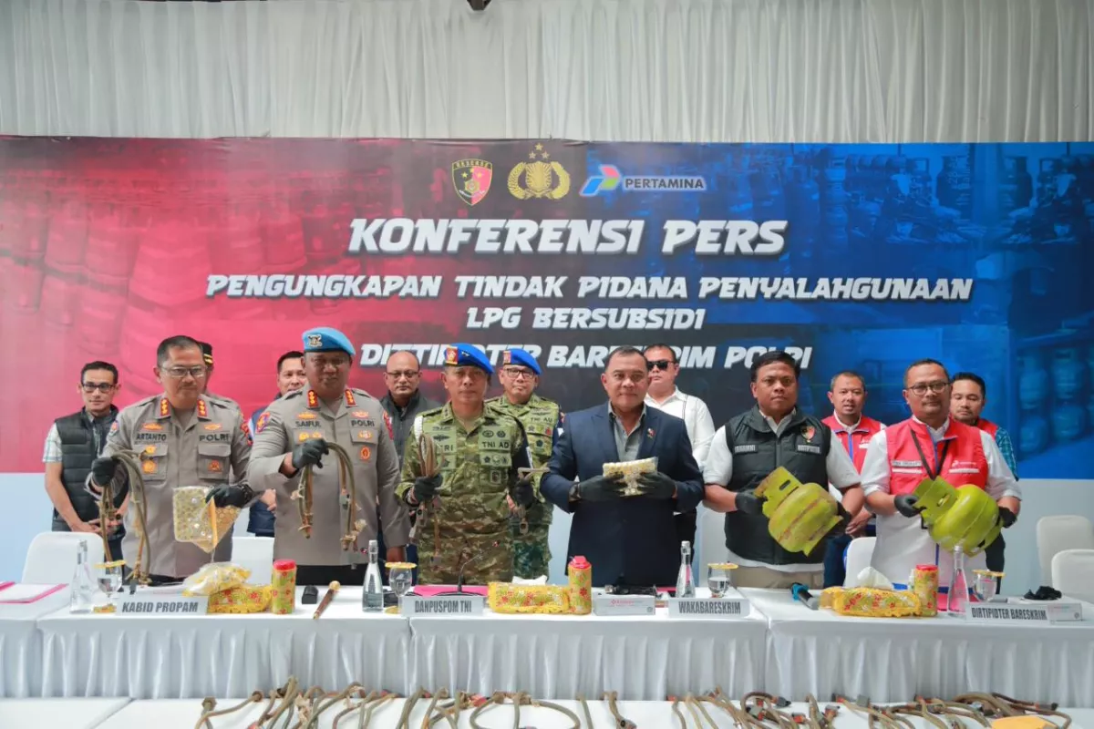 Bareskrim Bongkar Mafia LPG Subsidi di Klaten Rugikan Negara 6 Miliar