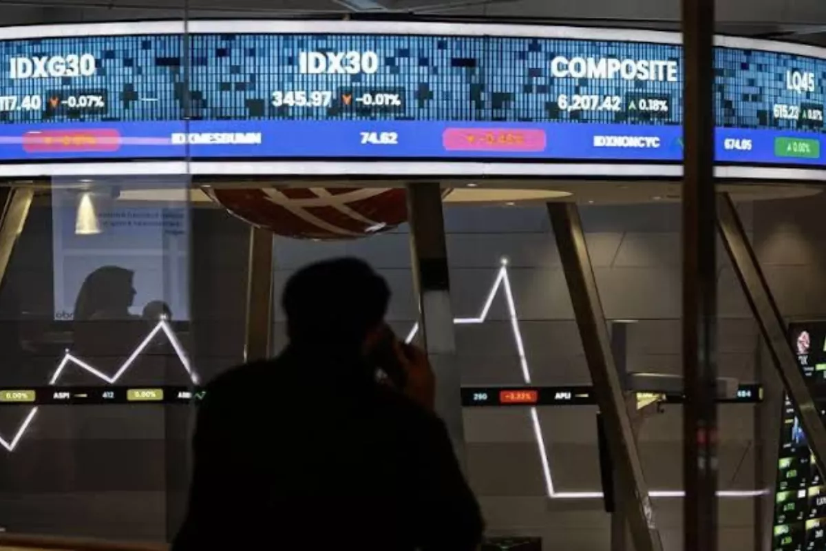 Pergerakan IHSG Sesi I Tertahan Stagnan Pada Posisi Level 6.351 Poin
