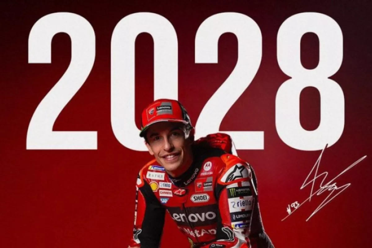 Marc Marquez Resmi Perpanjang Kontrak dengan Ducati hingga 2028