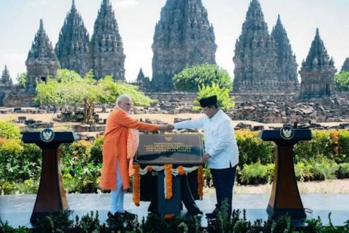 Indonesia-India Sepakati Konservasi Candi Prambanan, Perkuat Ekonomi