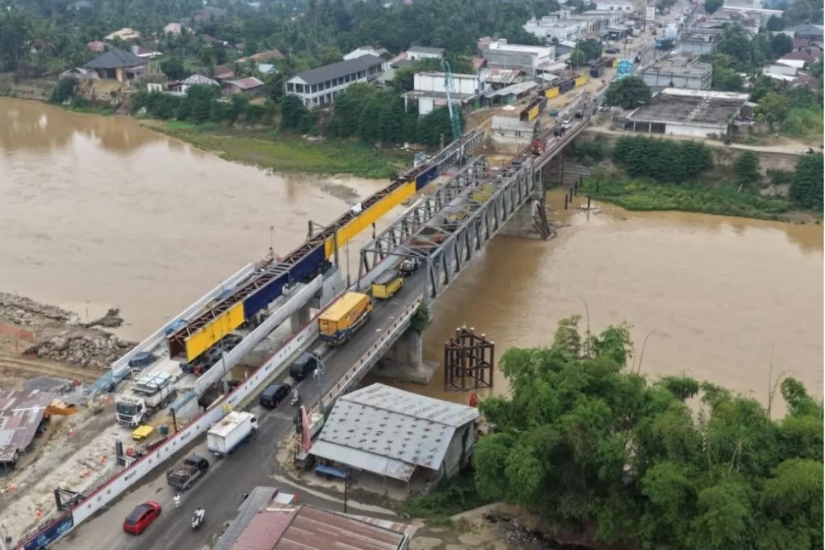 Jalur Medan-Aceh Pulih Agustus Usai Dua Jembatan Rampung