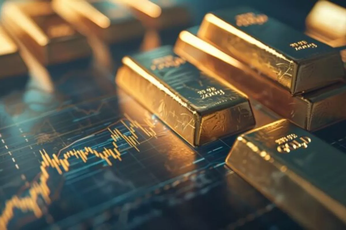 Emas Catat Rekor 4.187 US dolar per Troy Ounce, Investor Beralih ke Safe-Haven