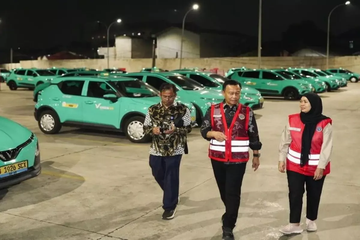 Kemenhub Sidak Pool Taksi Green SM Bekasi Pasca Insiden Kereta