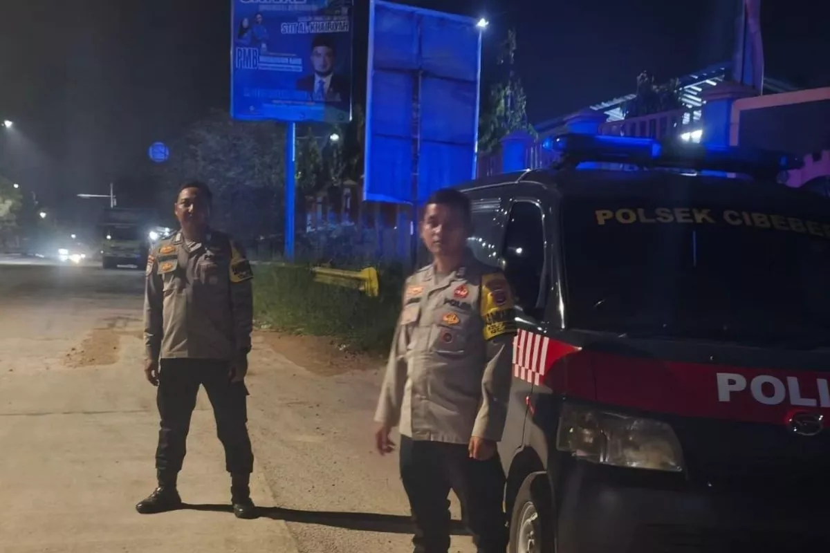 Dukung Quick Wins, Polsek Anyar Gencarkan Patroli Malam Hari