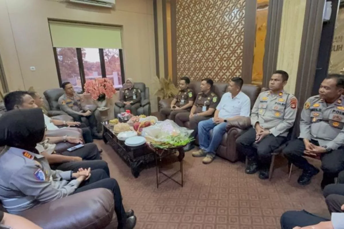 Sinergi Penegakan Hukum, Kapolres Prabumulih Silaturahmi ke Kejari
