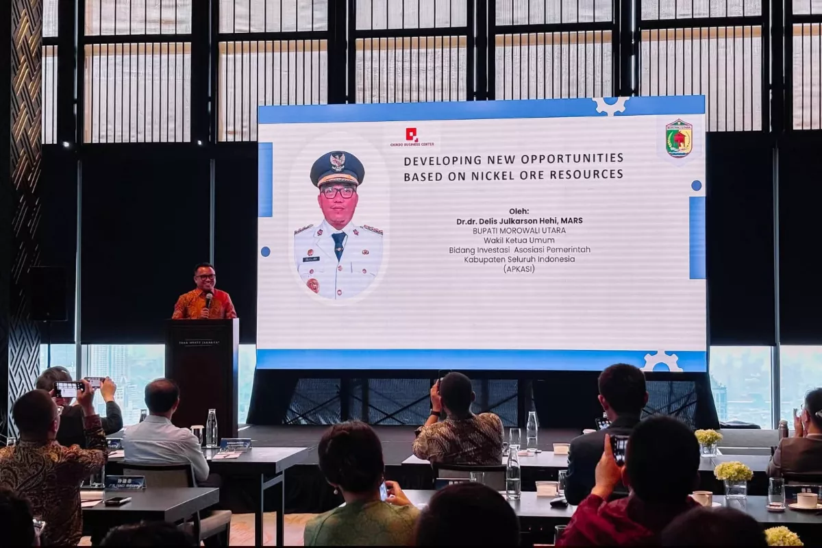 Delis Promosikan Hilirisasi Nikel dan Ekosistem EV ke Investor Global