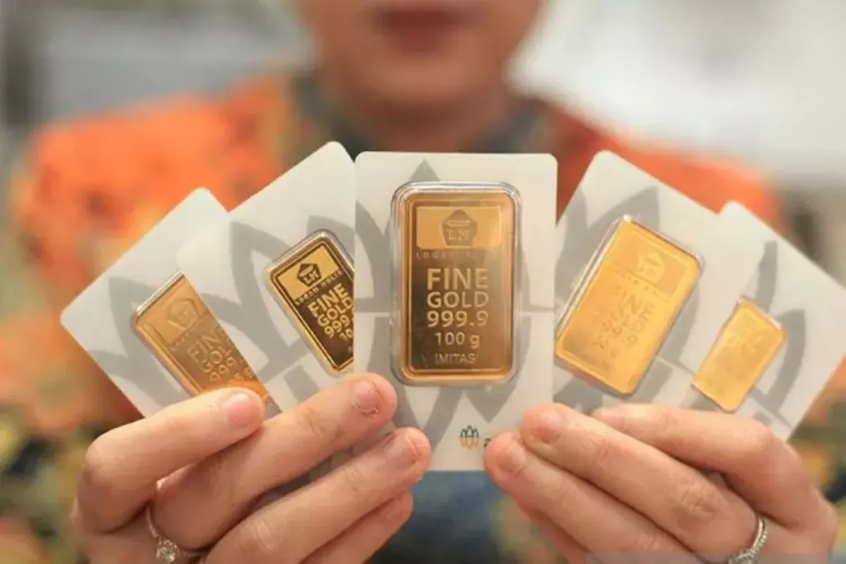 Harga Emas Galeri 24 di Pegadaian Stagnan pada Level Rp64.375.000