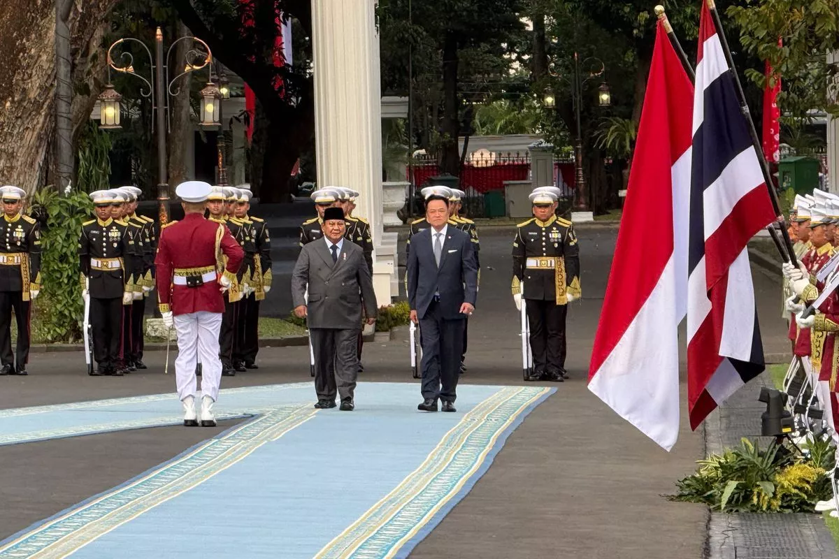 Prabowo dan PM Thailand Bahas Penguatan Kemitraan Strategis
