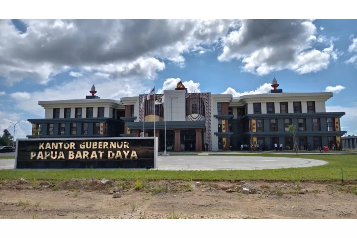 Proyek Pembangunan Pusat Pemerintahan PBD Tuntas 100 Persen di Sorong
