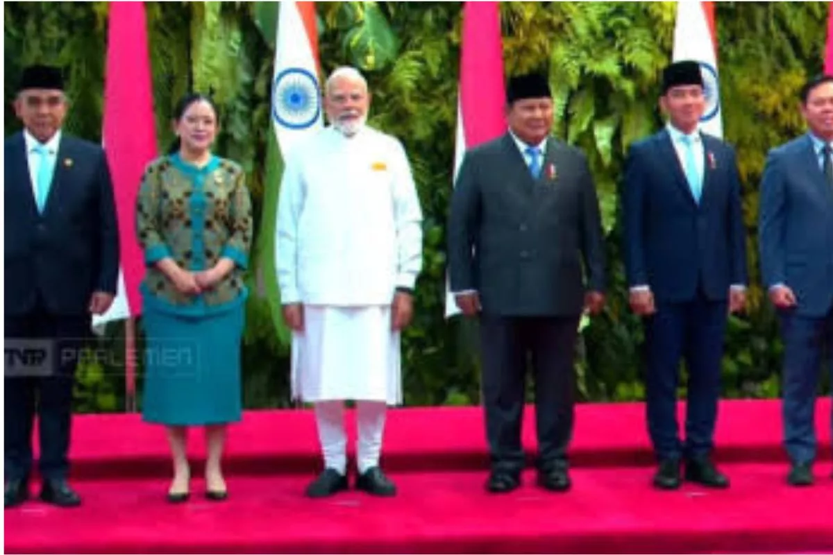 Prabowo-Gibran Menanti Kedatangan PM India Narendra Modi di DPR