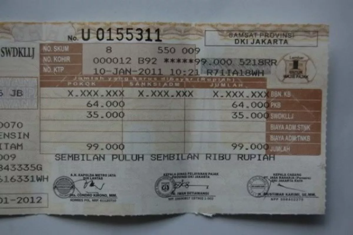 Aplikasi SIGNAL Mudahkan Pemilik Kendaraan Bayar Pajak Tanpa Antre