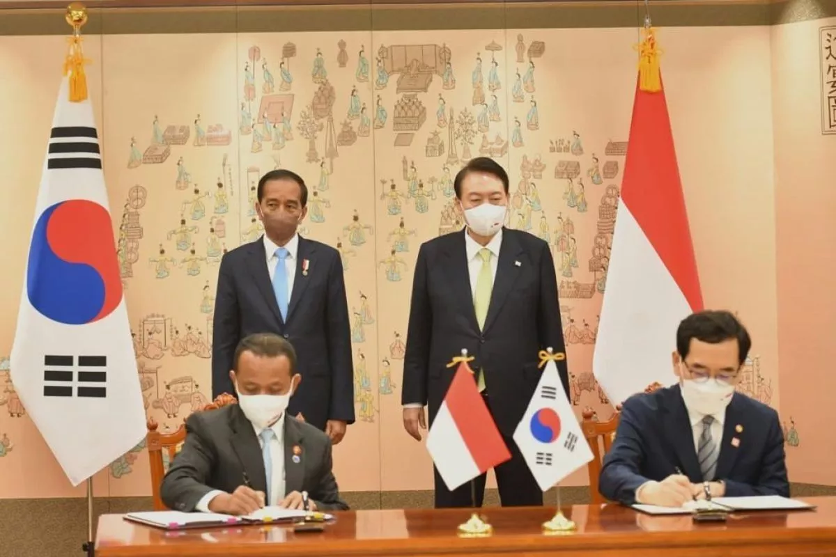 RI-Korsel Bentuk Indonesia-Korea Carbon Corridor