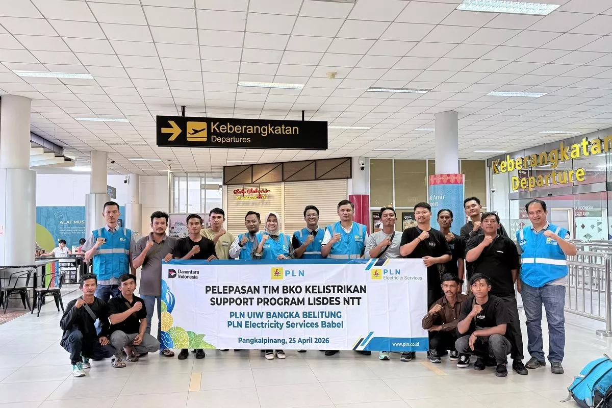 Alirkan Listrik ke Pelosok NTT, 10 Personel PLN Babel Diterjunkan
