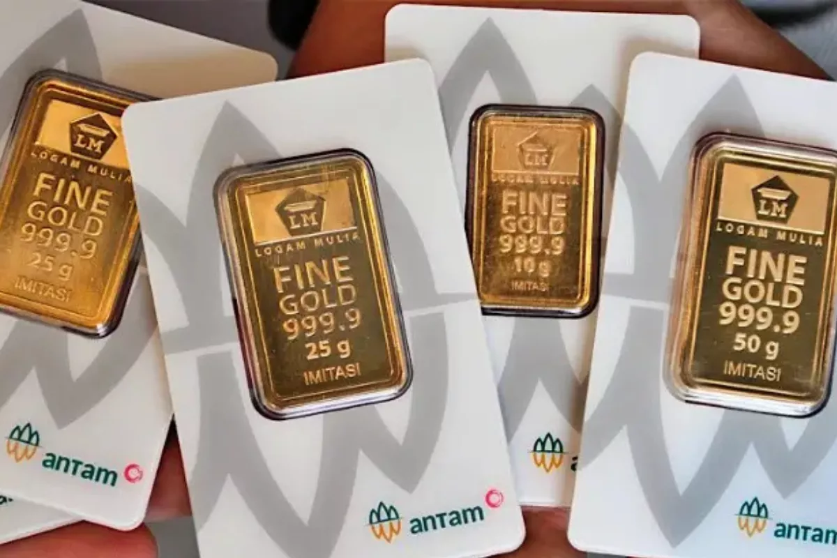 Harga Emas Antam Naik Signifikan setelah Melemah Lima Hari Beruntun