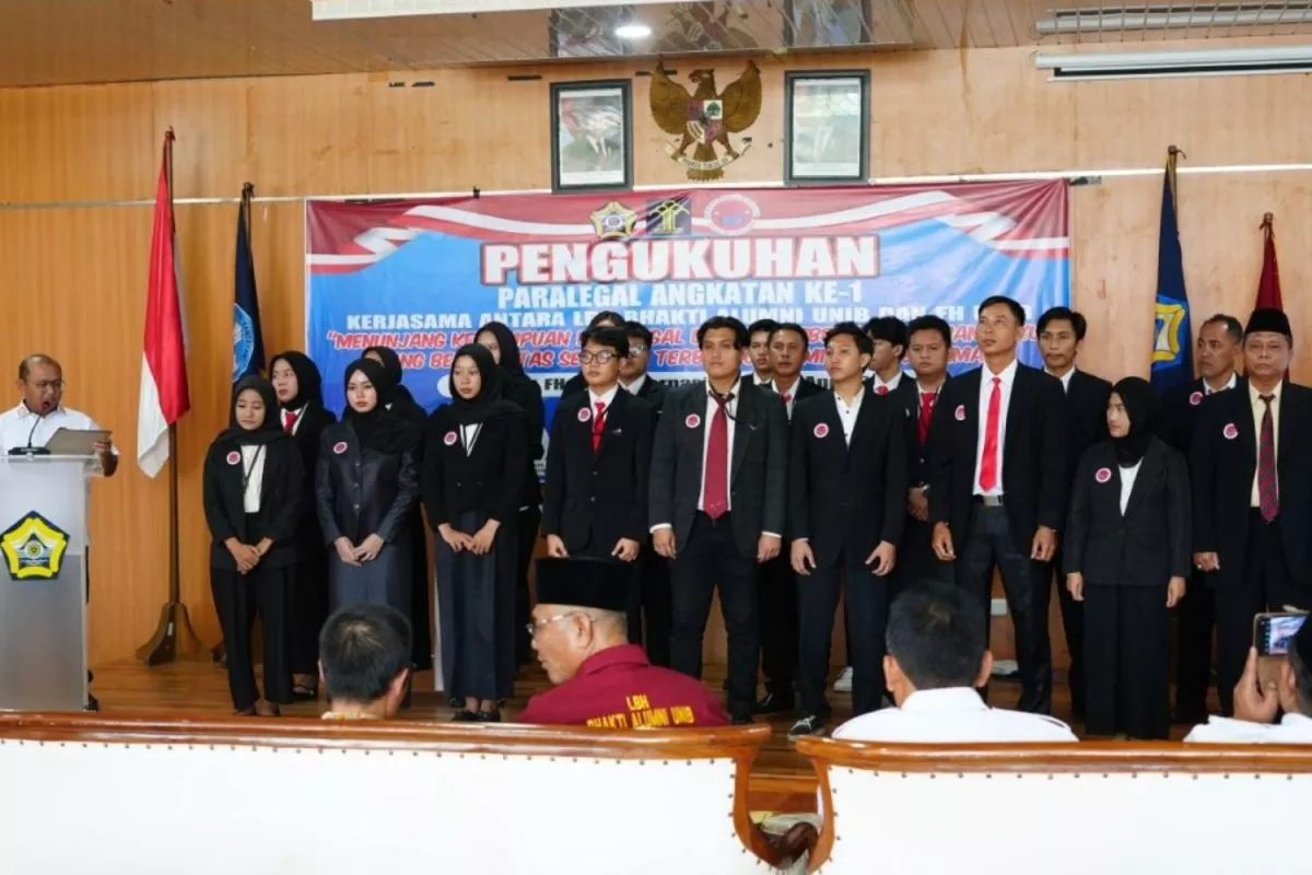 Kemenkum Bengkulu Kukuhkan 51 Paralegal untuk Akses Keadilan