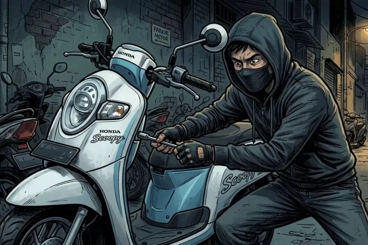Gagal Curi Motor di Jetis Bantul Pelaku Ditangkap Korban Bersama Warga