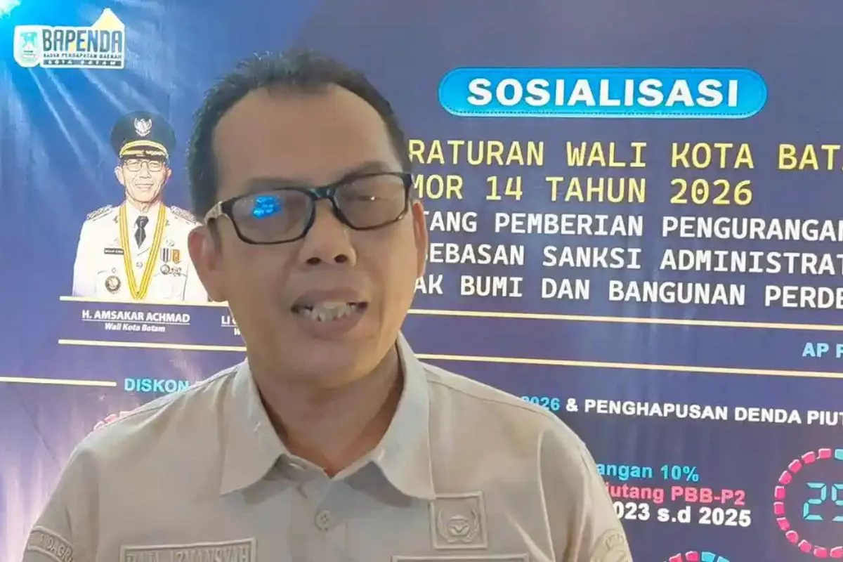 Batam Bebaskan PBB Rumah NJOP Rendah, Gelontorkan Insentif Rp10,2 M
