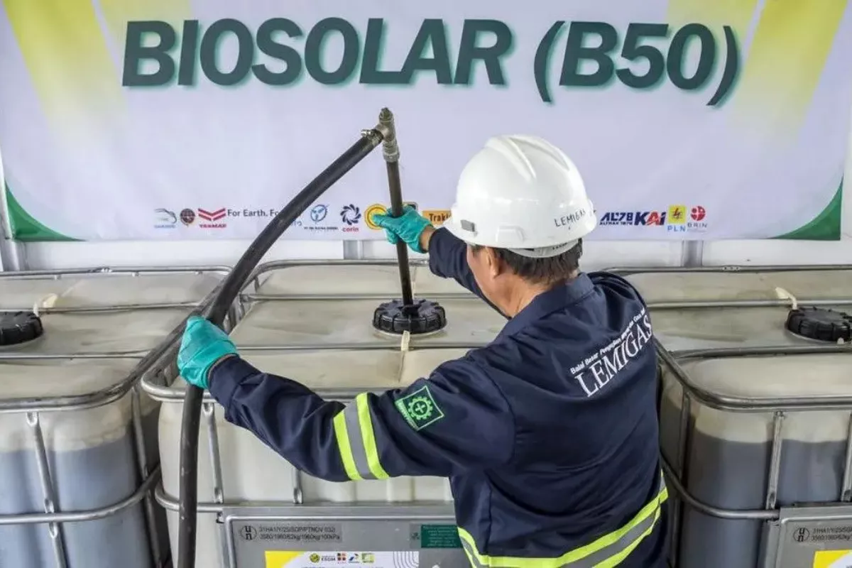 Perkuat Energi Nasional, Pemerintah Terapkan Biodiesel B50 Per 1 Juli