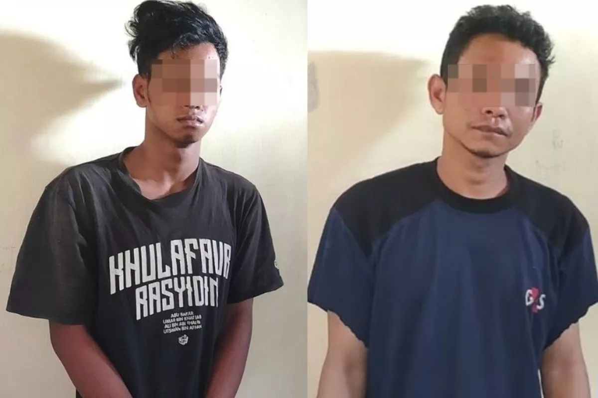 2 Pemuda Pencuri Kabel Senilai Rp25 Juta Ditangkap Polsek Way Tuba