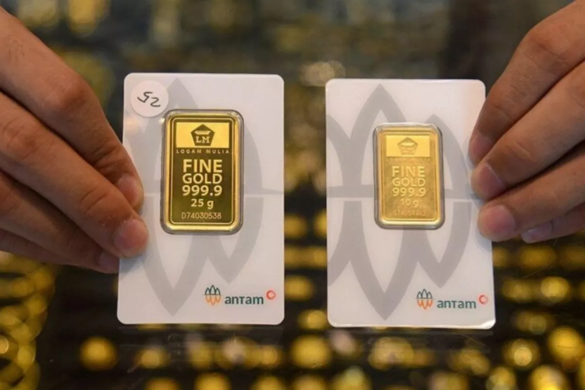 Harga Emas Antam di Pegadaian Turun pada Perdagangan Jumat 5 Juni 2026