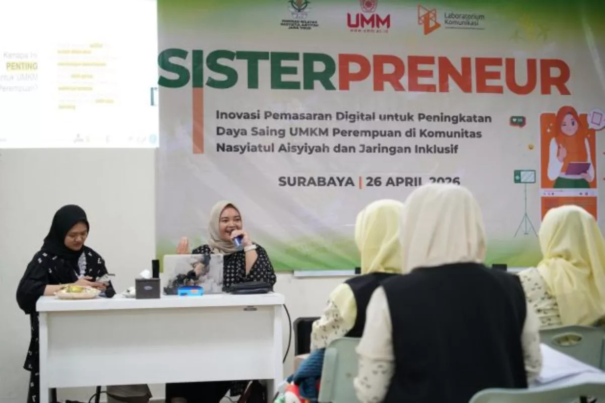 UMKM Perempuan Jatim Naik Kelas Lewat Inovasi Pemasaran Digital 