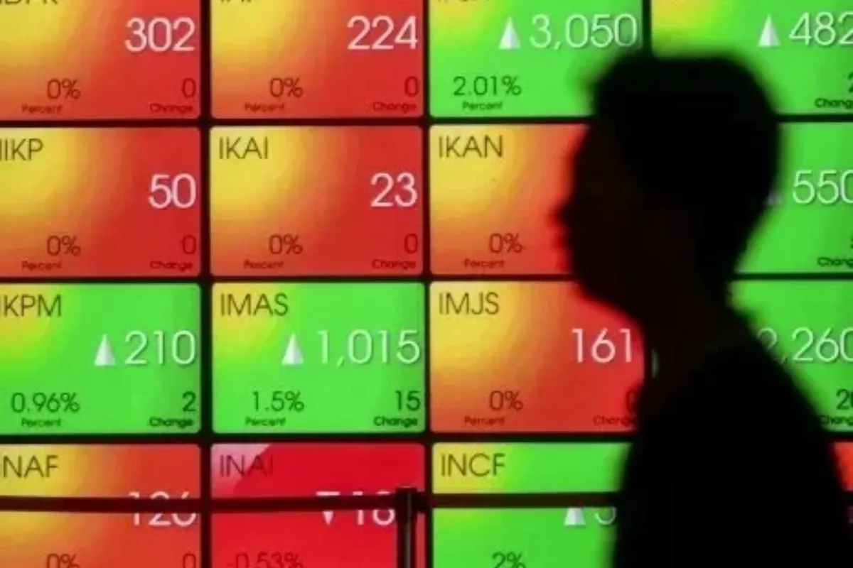 IHSG Hari Ini Berakhir di Zona Merah, 494 Saham Ditutup Melemah