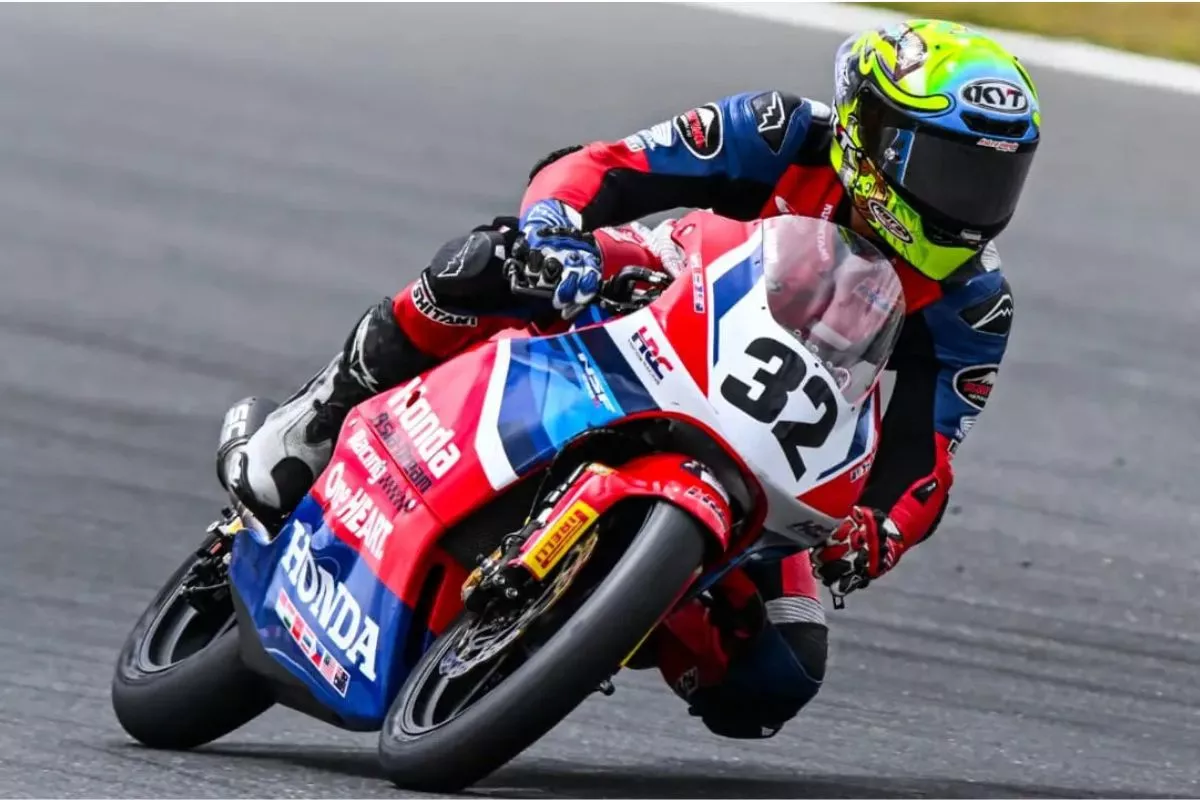 Pembalap Muda Kiandra Ramadhipa Bicara Persaingan Moto3 Junior