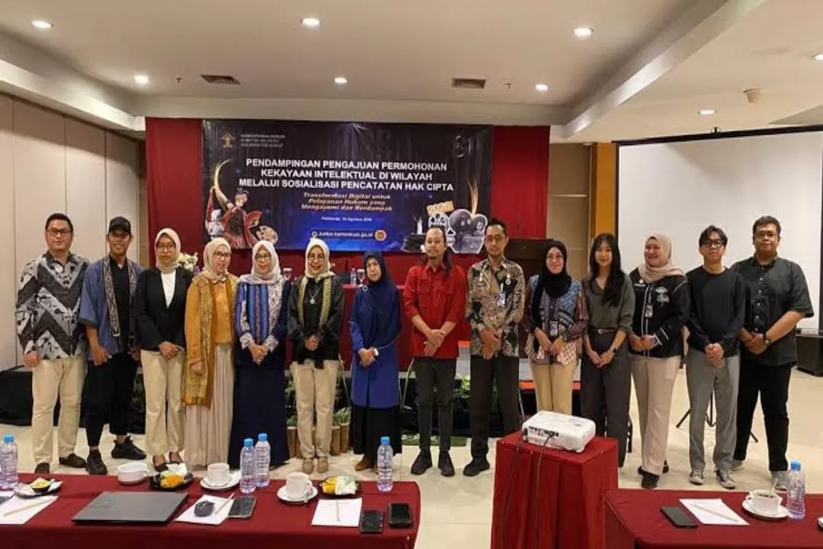 Kemenkum Kalbar dan BNI Sukseskan Pendaftaran Hak Cipta Gratis