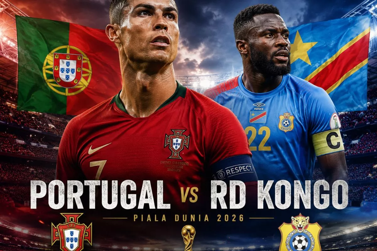 Portugal Diunggulkan Raih Tiga Poin Melawan RD Kongo