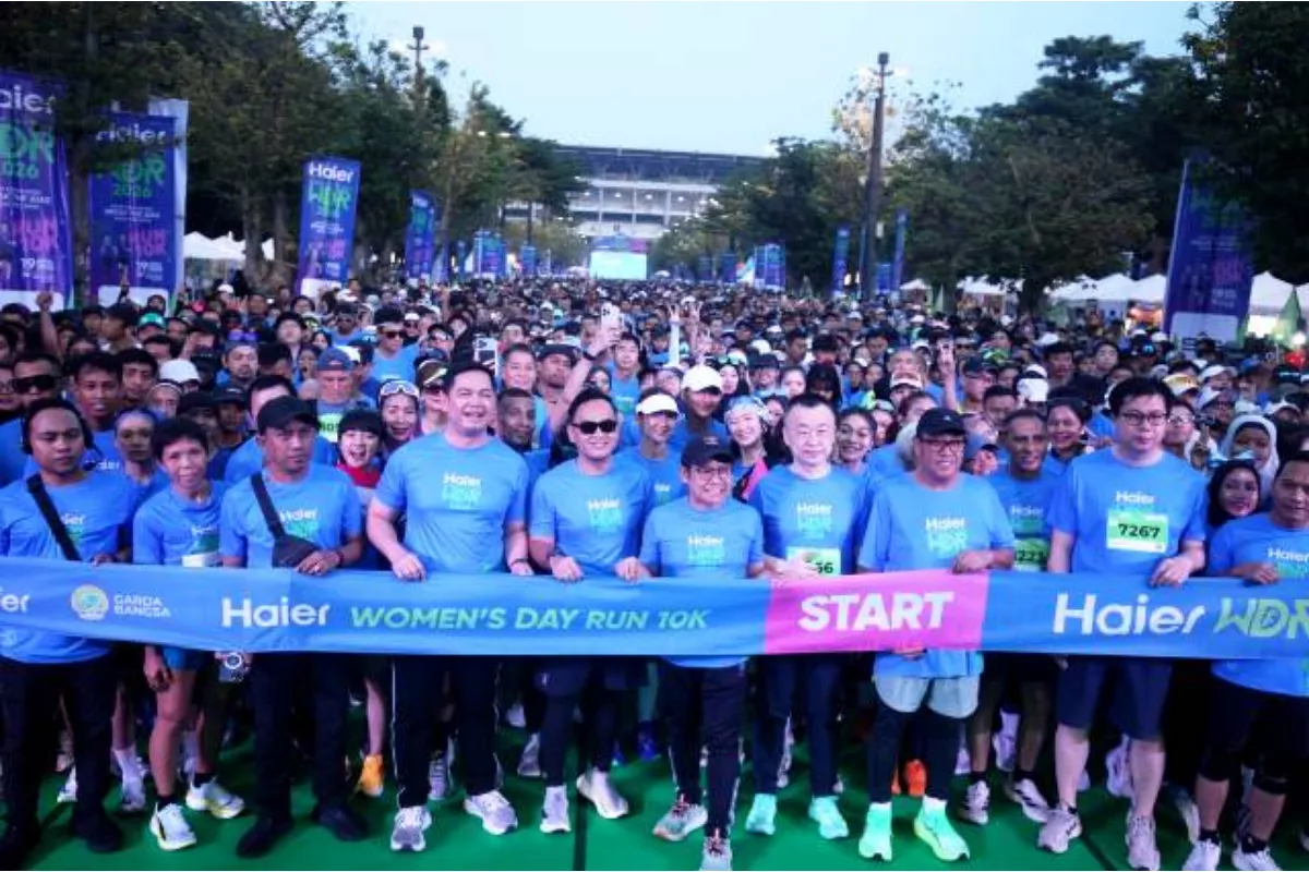 Ribuan Perempuan Pelari Ikuti Ajang Women's Day Run 10K 2026 Jakarta